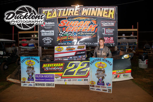 Tucker Anderson Etches Name into Southern All Star Dirt Racing Series History with Sugar Creek Triumph