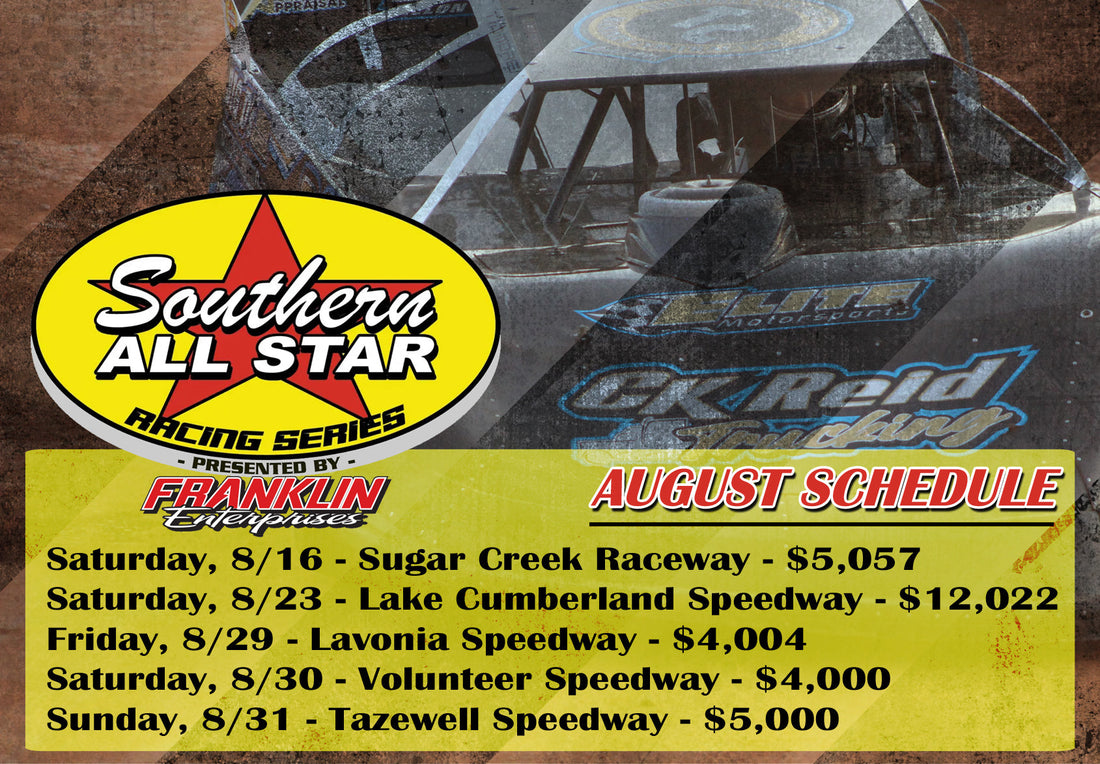 Southern All Star Dirt Racing Series Competitors Gear Up for Five Races in Month of August