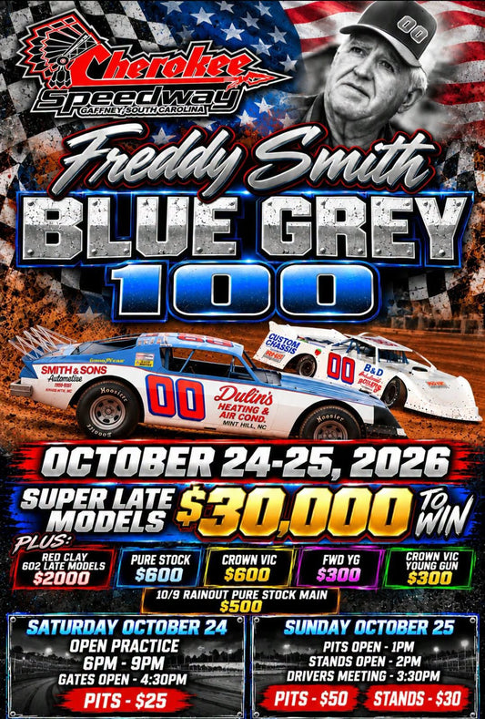 Blue Grey 100 Shells Out $30,000 Payday on Sunday, October 25 at Cherokee!