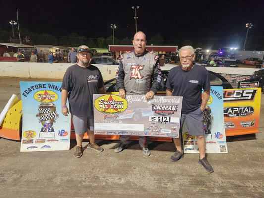 Shane Clanton Scores $5,121 SAS Victory in Robin Wynn Memorial at Cochran Motor Speedway