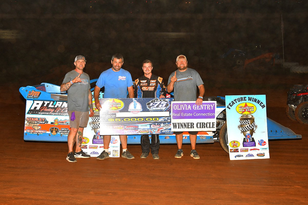 Garrett Smith Spectacular in Southern All Star Dirt Racing Series Vict