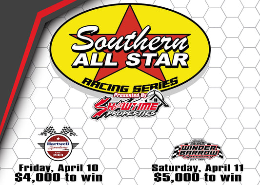 SAS Tour Heads to Hartwell Speedway and Winder-Barrow Speedway on April 10-11