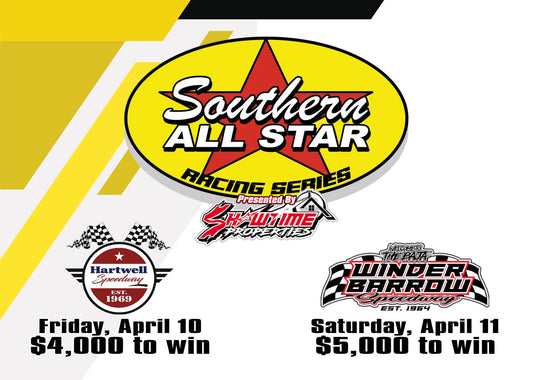 SAS Tour Stops at Hartwell Speedway and Winder-Barrow Speedway