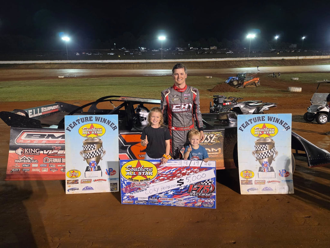 Cory Hedgecock Sweeps SAS Program at I-75 Raceway for $5,000 Victory