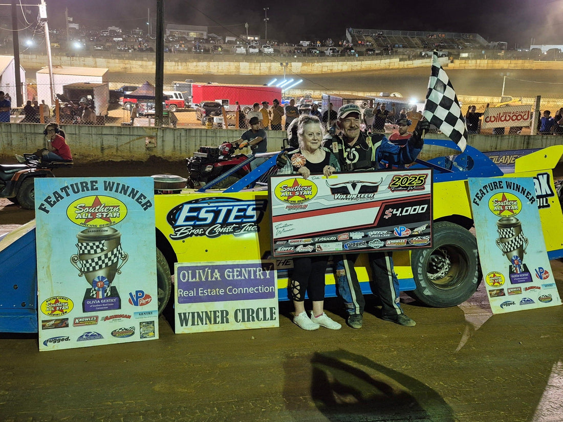 Vic Hill Hustles to Southern All Star Dirt Racing Series Victory at Volunteer Speedway