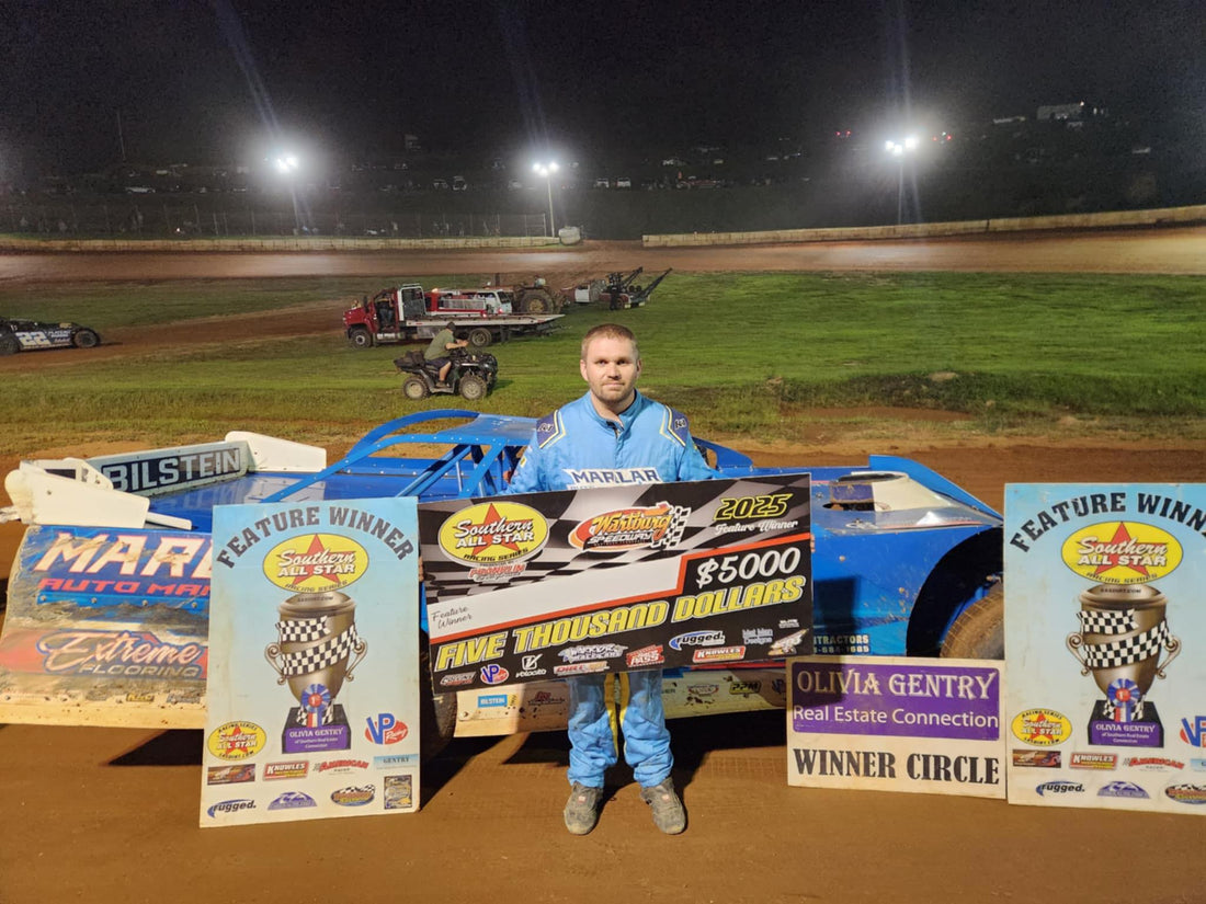 Camaron Marlar Wins $5,000 with Southern All Star Dirt Racing Series at Wartburg Speedway