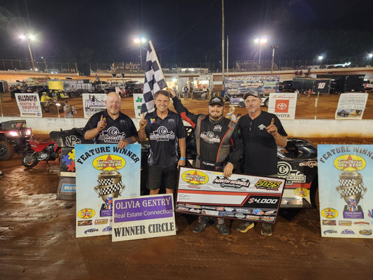 Zack Mitchell Motors to $4,000 Southern All Star Dirt Racing Series Victory at North Georgia Speedway