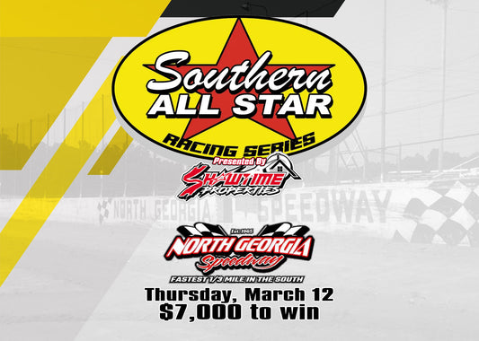 Thursday Night Thunder at North Georgia Speedway Shells Out $7,000 for Southern All Stars Tour