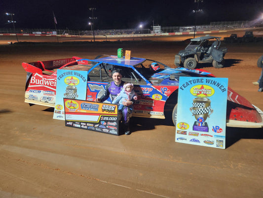 Brandon Overton Completes Weekend Sweep of Winter Freeze XVI at Screven Motor Speedway