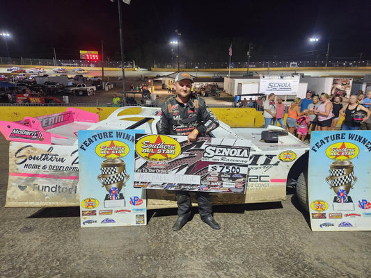Michael Page Pockets $7,500 at Senoia Raceway for Ninth Career SAS Triumph