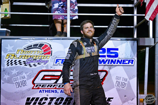 Dillon Tidmore Takes Second Southern All Star Dirt Racing Series Win of 2025 at North Alabama Speedway