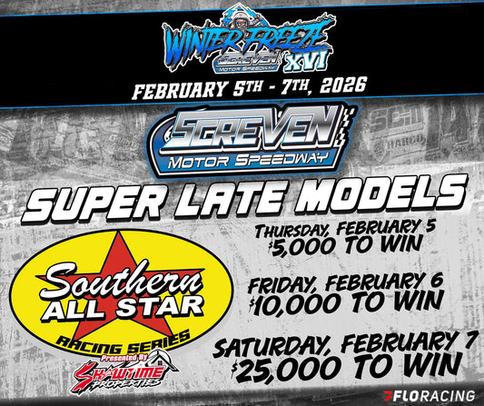 Season-Opening Winter Freeze Features Over $125,000 in Purse Money!!