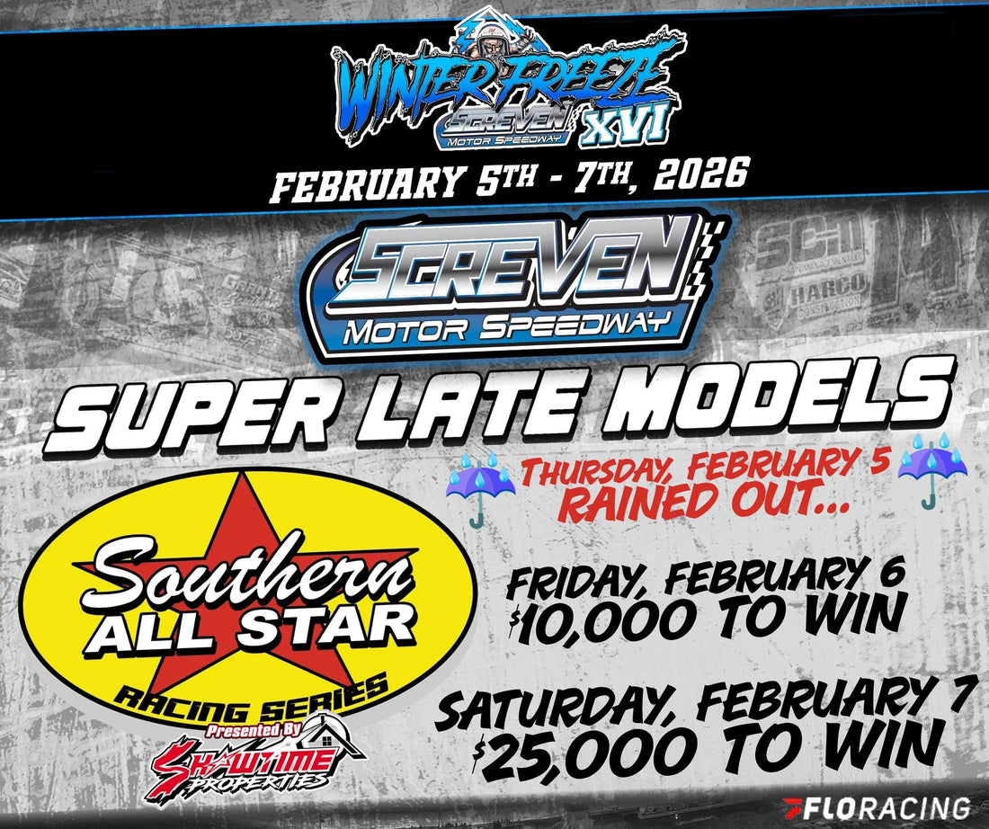 Thursday’s Portion of Winter Freeze XVI at Screven Rained Out